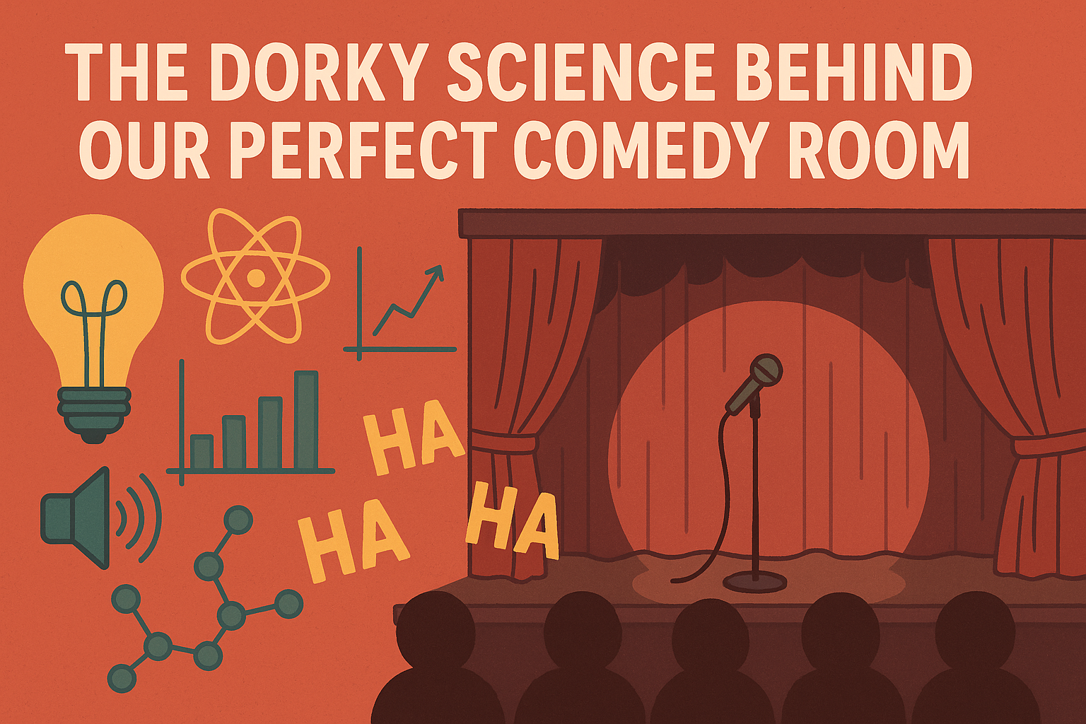 The Dorky Science Behind Our Perfect Comedy Room